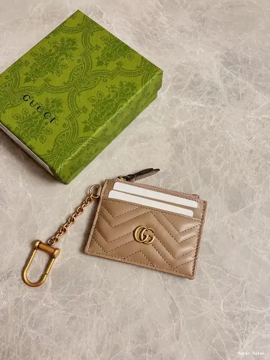 Hyper Peter keychain wallet Gucci Marmont GG 0616